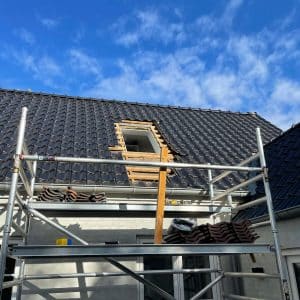 Montering af ovenlysvindue i Faxe